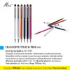 DŁUGOPIS TOUCH PEN (IRIN), kod produktu: V1537. Długopis z kolorowym trzonem i elementami w srebrnym kolorze. Niewielka średnica nadaje nowoczesnego wyglądu, niebieski wkład. Końcówka touch pen umożliwiająca obsługę ekranów dotykowych. Wymiary produktu: Ø0,8 x 13,5 cm. Materiał główny: aluminium. Waga 1000szt: 8kg. Na produkcie wykonujemy dowolne znakowanie reklamowe (w polu około 40x5mm). Cena orientacyjna bez kosztów nadruku: 1,35zł/szt. netto. Zapraszamy! www.molai.pl #molaireklama