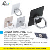 UCHWYT DO TELEFONU, kod produktu: AXP V 2890. Uchwyt do telefonu / stojak na telefon. Bardzo tani gadżet odpowiedni dla każdego! Mocowanie uchwytu za pomocą taśmy. Rozmiar produktu: 3,5 x 4 x 0,6 cm. Materiał główny: ABS. Waga 2000szt: 9kg. Dostępny w 4 wersjach kolorystycznych: złoty (24), biały (02), czarny (03), srebrny (32). Na produkcie wykonujemy dowolne znakowanie reklamowe (w polu około 30x8mm). Cena orientacyjna bez kosztów nadruku: 0,53zł/szt. netto. Zapraszamy! www.molai.pl #molaireklama