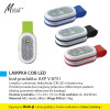 LAMPKA COB LED, kod produktu: AXP V 8751. Lampka z czerwoną i białą diodą COB LED o dużej mocy. Produkt posiada dwa magnesy połączone silikonowym paskiem. Idealny upominek reklamowy dla każdego! Rozmiar produktu: 7,3 x 2,9 x 1,9 cm. Materiał: ABS, metal, silikon. Waga 400szt: 13kg. Na produkcie wykonujemy dowolne znakowanie reklamowe (w polu około 20x30mm). Cena orientacyjna bez kosztów nadruku: 10,92zł/szt. netto. Zapraszamy! www.molai.pl #molaireklama
