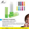 POMADKA OCHRONNA, kod produktu: AXP V 4333. Pomadka ochronna z filtrem SPF15. Obowiązkowy gadżet każdej kobiety. Odpowiednia dla mężczyzn. Wiele wersji kolorystycznych obudowy. Doskonała na zimę. Materiał: plastic. Rozmiar: średnica 1,9cm x 7cm. Produkt dostępny w 11 wersjach kolorystycznych: czerwony (05), biały (02), niebieski (11), czarny (03), jasnozielony (10), żółty (08), pomarańczowy (07), fioletowy (13), różowy (21), granatowy (04) i srebrny (32). Na produkcie wykonujemy dowolny nadruk reklamowy w polu około 10x30mm. Cena orientacyjna bez kosztów nadruku: 1,95zł/szt netto. Zapraszamy! www.molai.pl #molaireklama