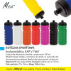 BUTELKA SPORTOWA, kod produktu: AXP V 7667. Gadżet dla aktywnych: butelka o pojemności 500 ml. Wielokrotnego użytku: na trening, do szkoły, na wycieczkę itp. Sportowa forma gadżetu idealna dla dziewczynek i chłopców. Materiał: PE (nie zawiera BPA). Rozmiar: średnica 6,5 x 19,5cm. Waga 100szt: 6kg. Dostępna w 8 wersjach kolorystycznych: biała (02), pomarańczowa (07), czerwona (05), różowa (21), zielona (06), granatowa (04), czarna (03) i żółta (08). Na produkcie wykonujemy dowolne znakowanie reklamowe (w polu około 70x70mm). Cena orientacyjna bez kosztów nadruku: 9,20zł/szt. netto. Zapraszamy! www.molai.pl #molaireklama