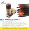 ZESTAW KREDEK ŚWIECOWYCH, kod produktu: AXP V 6130. Praktyczna tuba zawierająca 30 kolorowych kredek świecowych. Wielofunkcyjne zastosowanie: edukacja, ćwiczenia, zabawa i nauka. Idealny upominek dla kreatywnych dzieci, młodzieży a nawet dorosłych! Wymiar produktu: średnica 5,7cm x 10,5cm. Materiał: carton. Waga 120szt: 25kg. Na produkcie wykonujemy dowolne znakowanie reklamowe (w polu około 25x30mm lub 10x35mm). Cena orientacyjna bez kosztów nadruku: 7,44zł/szt. netto. Zapraszamy! www.molai.pl #molaireklama