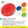 FRISBEE / DYSK LATAJĄCY, kod produktu: KC 1312. Lekki, okrągły gadżet zaprojektowany do rzucania i łapania w powietrzu. Uniesiony rant produktu poprawia aerodynamikę i ułatwia chwytanie. Idealny do gry zespołowej, rekreacyjnych rzutów na plaży czy w parku. Materiał główny: odporny na zarysowania plastik. Rozmiar: 23 cm. Waga 100szt: 8 kg. Dostępny w 6 wersjach kolorystycznych. Na produkcie (pokrowcu lub macie) wykonujemy dowolne znakowanie reklamowe (w polu około 60x60mm lub etykieta 140x140mm). Cena orientacyjna bez kosztów nadruku: 4,34zł/szt. netto. Zapraszamy! www.molai.pl #molaireklama