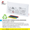 ŚWIĄTECZNY PIÓRNIK DO KOLOROWANIA, kod produktu: VA238. Piórnik (saszetka) z motywem świątecznym do kolorowania. W zestawie 5 kredek świecowych nie wymagających użycia temperówki. Produkt z recyklingu, wykonany z przetworzonych butelek i opakowań PET. Materiał: non-woven RPET. Rozmiar: 22x11cm. Waga 200 szt: 8kg. Na produkcie wykonujemy dowolne znakowanie reklamowe (nadruk w polu ok. 150x20mm). Cena orientacyjna bez kosztów nadruku: 6,11zł/szt. netto. Zapraszamy! www.molai.pl #molaireklama