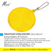 ŚWIATEŁKO ODBLASKOWE (CIRCLE REFLECT), kod produktu: R73163. Okrągły brelok w powłoką odbijającą światło z rozpinaną zawieszką. Zwiększa widoczność po zmroku i w warunkach ograniczonej widoczności. Mały, lekki i łatwy do przypięcia (na plecak, rower, do torebki). Wymiar: 56 x 62 x 7mm. Materiał główny: polistyren. Waga 100szt: 2 kg. Na produkcie wykonujemy dowolny nadruk reklamowy w polu około 35 x 35mm. Cena orientacyjna bez kosztów nadruku: 2,75zł/szt netto. Zapraszamy! www.molai.pl #molaireklama