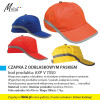 CZAPKA Z ODBLASKOWYM PASKIEM, kod produktu: AXP V 7050. Klasyczna czapka z daszkiem, w dorosłym uniwersalnym rozmiarze. Wygodny krój produktu (unisex), 5 paneli, zapięcie na rzep. Ponadczasowy upominek reklamowy na słoneczne lato ... i nie tylko! Materiał: cotton. Rozmiar produktu: średnica 18,5cm. Waga 300szt: 17kg. Dostępna w 4 wersjach kolorystycznych: pomarańczowa (07), żółta (08), czerwona (05) i granatowa (04). Na produkcie wykonujemy dowolne znakowanie reklamowe (w polu około 60x40mm). Cena orientacyjna bez kosztów nadruku: 13,00zł/szt. netto. Zapraszamy! www.molai.pl #molaireklama