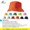 KAPELUSZ (BUCKET HAT, CZAPKA RYBACZKA), kod produktu: AXP V 7008. Klasyczny kapelusz na głowę dla dorosłych. Ochrona przed słońcem, wygodny krój produktu. Ponadczasowy upominek reklamowy na słoneczne lato ... i nie tylko! Materiał: cotton. Rozmiar produktu: średnica 25cm x 13cm. Waga 300szt: 12kg. Dostępny w 12 wersjach kolorystycznych: Na produkcie wykonujemy dowolne znakowanie reklamowe (w polu około 80x40mm). Cena orientacyjna bez kosztów nadruku: 6,79zł/szt. netto. Zapraszamy! www.molai.pl #molaireklama