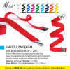 SMYCZ Z ZAPIĘCIEM, kod produktu: AXP V 2977. Smycz reklamowa z bezpiecznym zapięciem. Klasyczny karabińczyk z praktycznym zastosowaniem. Ponadczasowy upominek reklamowy dla każdego! Materiał: polyester. Wymiar: 2 x 50cm. Waga 800szt: 11kg. Dostępna w 10 wersjach kolorystycznych: czerwona (05), biała (02), żółta (08), pomarańczowa (08), fuksja (31), zielona (06), błękitna (23), niebieska (11), granatowa (04) i czarna (03). Na produkcie wykonujemy dowolne znakowanie reklamowe (w polu około 250x15mm). Cena orientacyjna bez kosztów nadruku: 1,79zł/szt. netto. Zapraszamy! www.molai.pl #molaireklama
