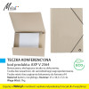 TECZKA KONFERENCYJNA, kod produktu: AXP V 2564. Nowoczesna, ekologiczna teczka na dokumenty. Teczka bez zawartości, do samodzielnego zagospodarowania. Teczka mieści bez zaginania dokumenty do formatu A4. Materiał: karton z recyklingu. Rozmiar: 25 x 34,5 x 3,1cm. Waga 60szt: 7kg. Na produkcie wykonujemy dowolne znakowanie reklamowe (w polu około 250x150mm). Cena orientacyjna bez kosztów nadruku: 10,53zł/szt. netto. Zapraszamy! www.molai.pl #molaireklama