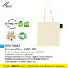 EKO TORBA, kod produktu: AXP V V8823. Torba na zakupy z długimi uchwytami B'RIGHT. Wykonana z bawełny organicznej. Posiada certyfikat GOTS (Global Organic Textile Standard). Materiał: bawełna organiczna 150g. Rozmiar: 38x42 cm. Waga 200szt: 8kg. Na produkcie wykonujemy dowolne znakowanie reklamowe (w polu około A4). Cena orientacyjna bez kosztów nadruku: 7,05zł/szt. netto. Zapraszamy! www.molai.pl #molaireklama