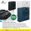 TORBA (GAVE COLOUR), kod produktu: MO 2565. Torba zakupowa (lub plażowa) z krótkimi i długimi uchwytami. Nowoczesna, praktyczna, pojemna i bardzo solidnie wykonana. Materiał: 70% bawełna z recyklingu + 30% poliester z recyklingu. Materiał główny: bawełna z recyklingu 380 gr/m². Rozmiar: 38x12x41cm. Waga 50szt: 16kg. Na produkcie wykonujemy dowolne znakowanie reklamowe (w polu około 200x200mm). Cena orientacyjna bez kosztów nadruku: 38,51zł/szt. netto. Zapraszamy! www.molai.pl #molaireklama